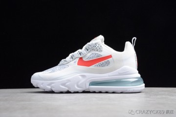 耐克NikeWAirMax270REACTSafari斑驳气垫跑鞋