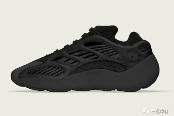 4月10号出售Yeezy700V3AlvahYeezy700V3「黑武士」